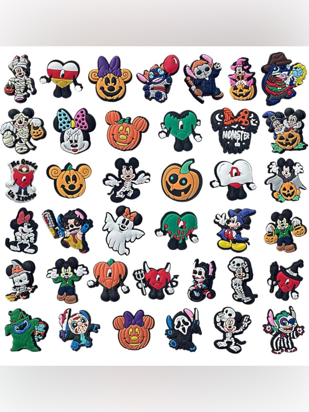 50+ Halloween Charms Horror Movie Shoe Charms Shoe Decorations New Never Used